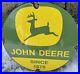 Vintage-John-Deere-Porcelain-Sign-Farm-Tractor-Equipment-Dealer-Sales-Service-01-te