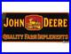 Vintage-John-Deere-Tractor-Porcelain-Sign-Service-Gas-Oil-Dealership-Farm-01-do