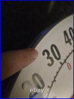 Vintage Jonsereds Chain Saw Jumbo Thermometer Advertising Sign