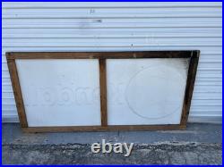 Vintage Kendall Motor Oil Gasoline Metal Gas Horizontal Sign 71x35 Wood Frame