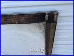 Vintage Kendall Motor Oil Gasoline Metal Gas Horizontal Sign 71x35 Wood Frame
