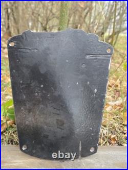 Vintage Kfc Kentucky Fried Chicken Porcelain Sign Appx 8×10