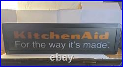 Vintage Kitchen Aid Light Up Store Display Advertising Sign 31 Single Sided