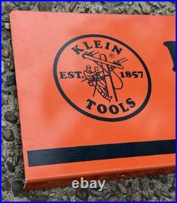 Vintage Klein Tools Plastic Sign Hardware Store Display Advertising 36