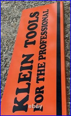 Vintage Klein Tools Plastic Sign Hardware Store Display Advertising 36 Vintage Klein Tools Plastic Sign Hardware Store Display Advertising 36
