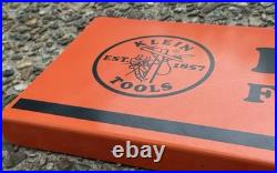Vintage Klein Tools Plastic Sign Hardware Store Display Advertising 36