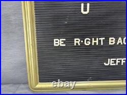 Vintage Kodak Film Menu Sign Letter Board Shop Sign Away Sign (READ)