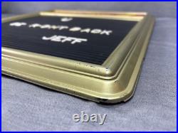 Vintage Kodak Film Menu Sign Letter Board Shop Sign Away Sign (READ)
