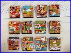 Vintage Koscot Kosmetics Matchbooks 1970s Astrological/Zodiac Full Set Unused