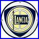 Vintage-Lancia-Porcelain-Dealership-Sign-Service-Gas-Station-Sunrise-Motor-Oil-01-seb