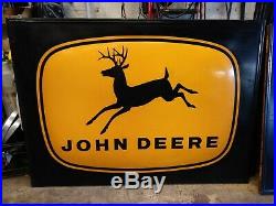 Vintage Large John Deere Metal Sign