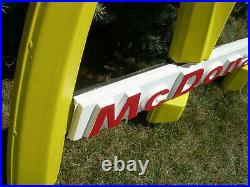 Vintage Large McDonald's Sign