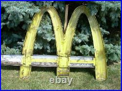 Vintage Large McDonald's Sign