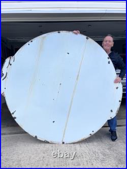 Vintage Large Porcelain Gulf Oil Gas Gasoline Sign 79 by 73 inch 1 sided 1966 Vintage Large Porcelain Gulf Oil Gas Gasoline Sign 79 by 73 inch 1 sided 1966