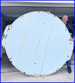 Vintage Large Porcelain Gulf Oil Gas Gasoline Sign 79 by 73 inch 1 sided 1966 Vintage Large Porcelain Gulf Oil Gas Gasoline Sign 79 by 73 inch 1 sided 1966