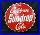 Vintage-Large-The-Golden-Girl-Sun-Drop-Cola-Bottle-Cap-Design-Sign-33-Round-01-ne