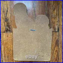 Vintage Lazy Lake Keep Cool Camp Grounds & Resort Original Advertising Sign