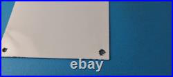 Vintage Lost Dog Porcelain Sign Wanted Notice Missing Gas Pump Plate Sign
