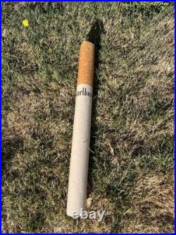 Vintage Marlboro Cigarette 25 Large Store Display Prop Sign Oversized RARE