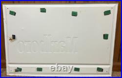 Vintage Marlboro Cowboy Advertising Sign 32x22 Likely 1980s Darrell Winfield