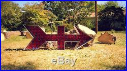 Vintage Marquee Light Movie Theater Arrow Letter Huge 6 FEET 60 Plus