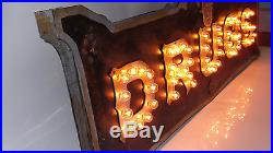 Vintage Marquee lights art DRUGS Ver 2 inspired at The Parker Palm Springs