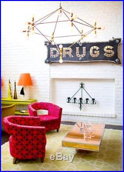 Vintage Marquee lights art DRUGS Ver 2 inspired at The Parker Palm Springs