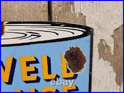 Vintage Maxwell House Coffee Porcelain Sign Cafe Hot Beverage Restaurant Drink