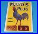 Vintage-Mayo-s-Plug-Porcelain-Gas-Pump-Service-General-Store-Tobacco-Store-Sign-01-tzf