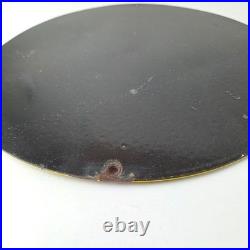 Vintage McCulloch Chain Saws Sign Store Display Gas Service Porcelain Sign