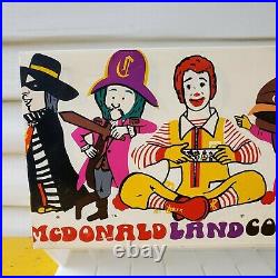 Vintage McDonald's McDonaldland Cookies Store Display Box Holder