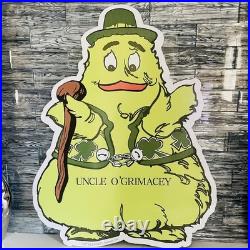 Vintage McDonalds Sign Advertisement Playplace Sign Uncle O' Grimacey Vintage McDonalds Sign Advertisement Playplace Sign Uncle O' Grimacey