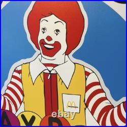 Vintage McDonalds Sign Americana Advertisement Playplace Sign Vintage McDonalds Sign Americana Advertisement Playplace Sign