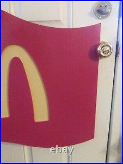 Vintage McDonalds Sign with Pole ultimate collectors gift