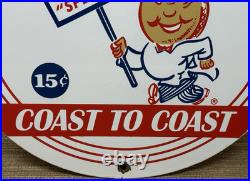 Vintage Mcdonald's Porcelain Sign Speedee Pepsi Coke Piggly Wiggly In-n-out Gas