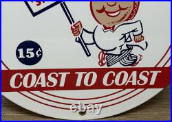 Vintage Mcdonald's Porcelain Sign Speedee Pepsi Coke Piggly Wiggly In-n-out Gas