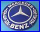 Vintage-Mercedes-Benz-Sign-Large-Porcelain-Auto-Shop-Gas-Pump-Sign-01-vd