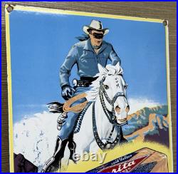 Vintage Merita Bread Porcelain Sign Grocery Store Gas Station Motor Oil