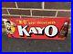 Vintage-Metal-Ad-Sign-Kayo-Chocolate-Soda-K-o-Your-Thirst-With-24-1-2-By-9-01-scq