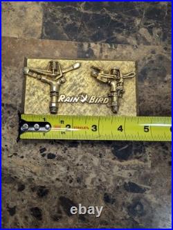 Vintage Metal Advertising Sign Plaque Rain Bird Sprinklers Agriculture Sign