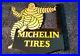 Vintage-Michelin-Tires-Porcelain-Gas-Double-Sided-Service-Station-Flange-Sign-01-xw