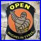 Vintage-Michelin-Tyres-Dealer-Sign-14x11-Inches-Porcelain-Enamel-Sign-01-tqet