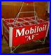 Vintage-Mobil-Motor-Oil-Can-Bottle-Rack-Sign-Filpruf-Bottle-Restored-Original-01-nbv