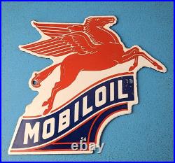 Vintage Mobilgas Porcelain Gasoline Service Station Mobil Pump Pegasus Sign