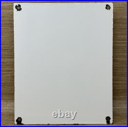 Vintage Mobilgas Porcelain Sign Dealership Gas Station Mobil Motor Oil Gargoyle