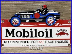 Vintage Mobiloil Porcelain Sign Dealership Gas Station Mobil Motor Oil Peggy Vintage Mobiloil Porcelain Sign Dealership Gas Station Mobil Motor Oil Peggy