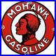 Vintage-Mohawk-Gasoline-Porcelain-Sign-Gas-Station-Pump-Plate-Motor-Oil-Service-01-xe