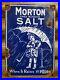 Vintage-Morton-Salt-Porcelain-Sign-Old-General-Store-Food-Kitchen-Girl-Grocery-01-ydqr