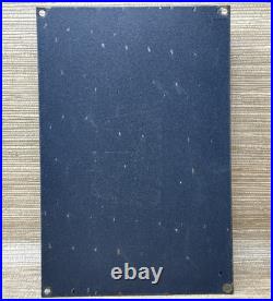 Vintage Morton Salt Porcelain Sign Restaurant Diner Gas Station Kitchen Oil Sea