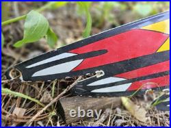 Vintage Motorcycle 28.5 X 10.5 Double Sided Porcelain Enamel Sign